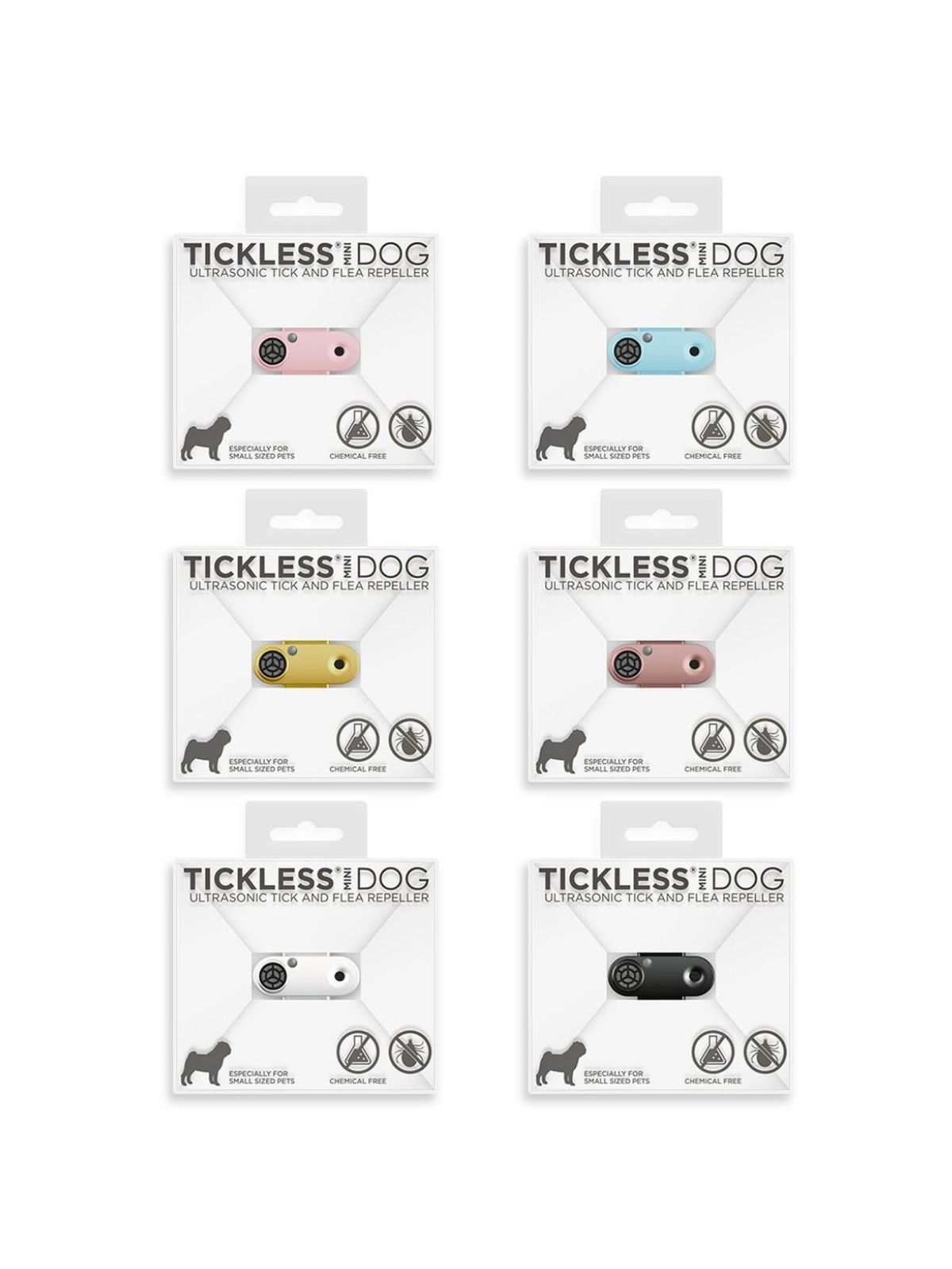 TICKLESS MINI DOG - Dobíjateľný ultrazvukový odpudzovač kliešťov