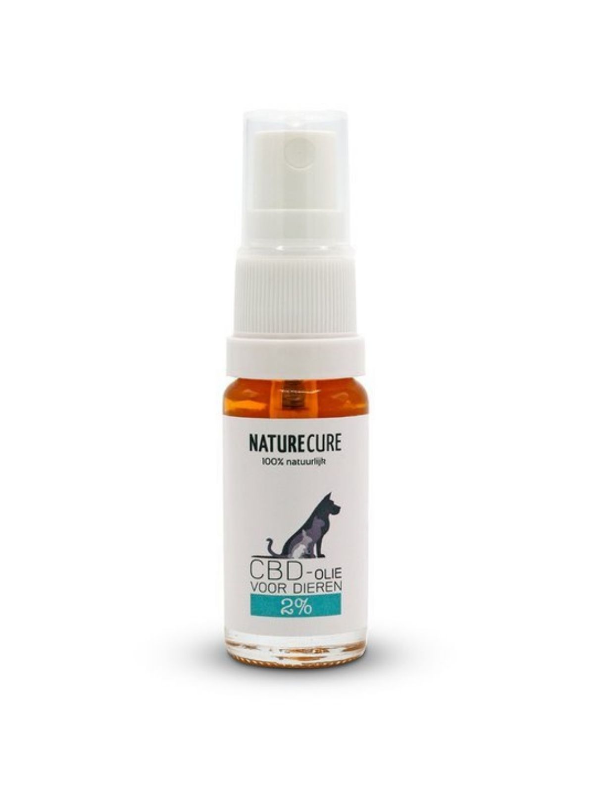 NATURE CURE CBD lososový olej pre zvieratá 2% 10 ml
