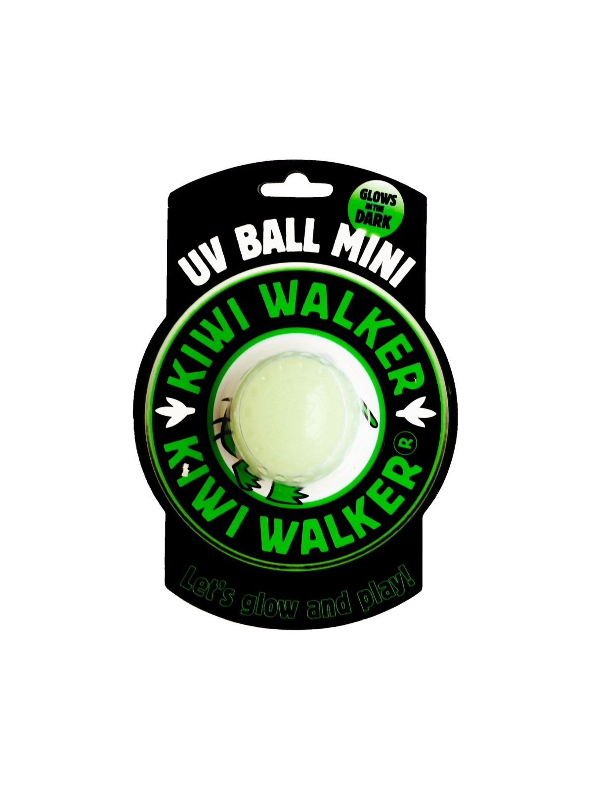 KIWI WALKER  lopta pre psa UV BALL MINI