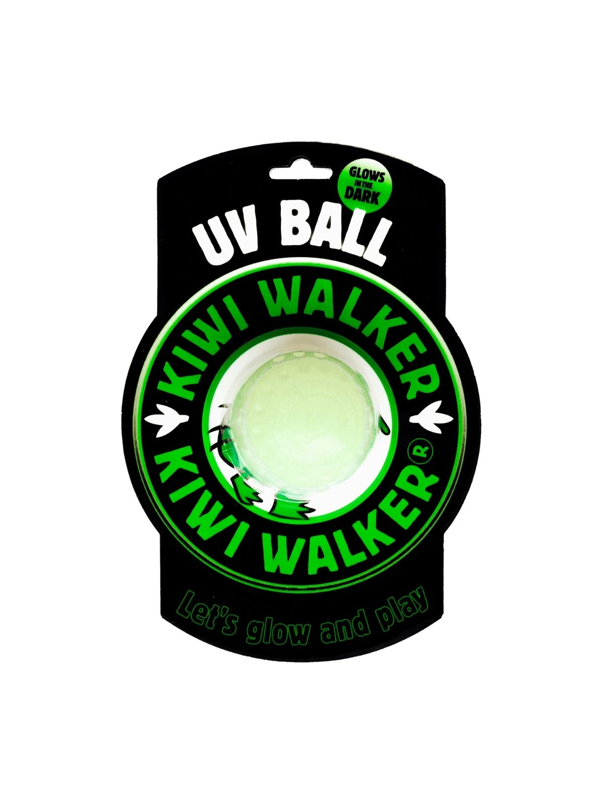 KIWI WALKER lopta pre psa UV BALL