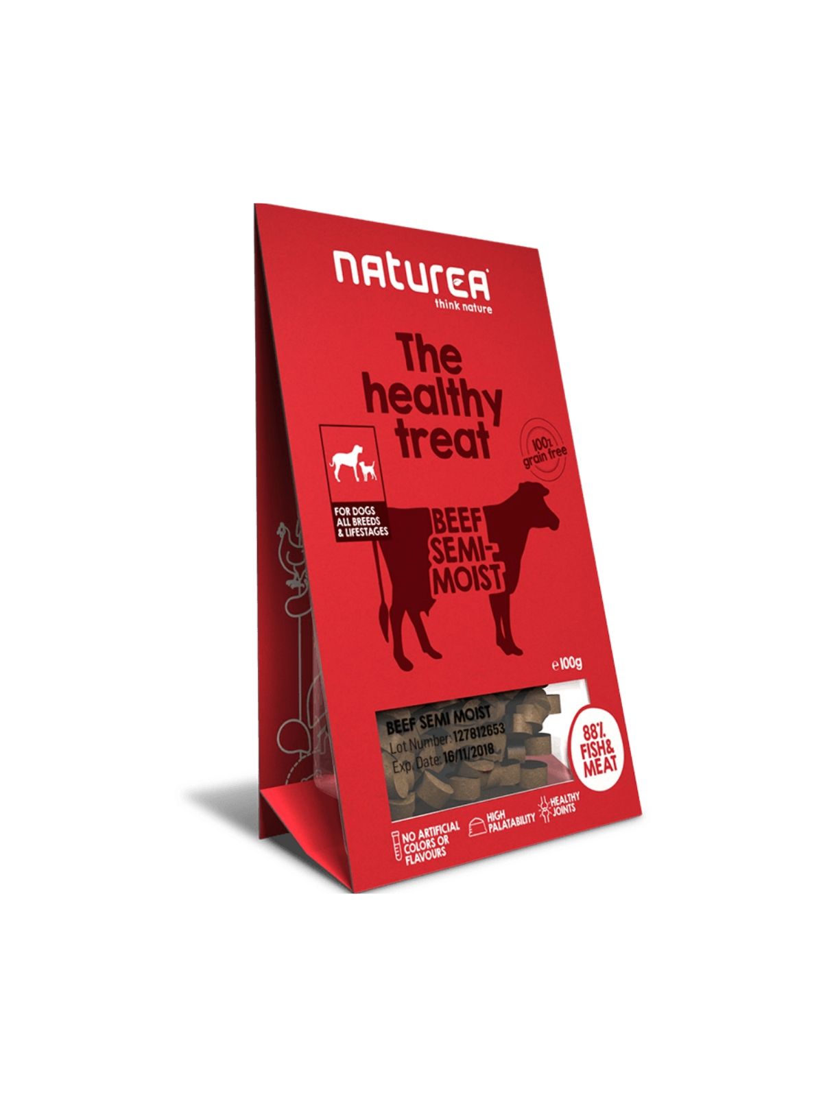 NATUREA treat hovädzina 100g
