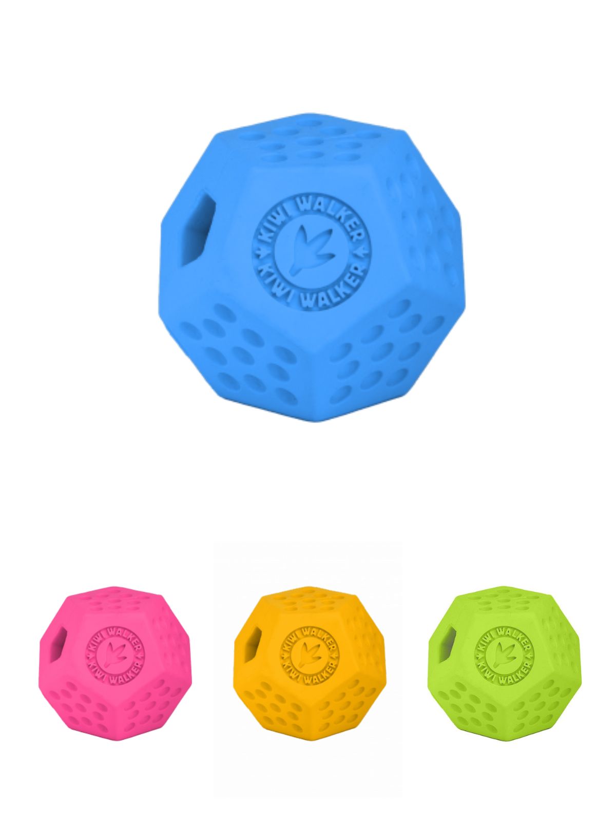 KIWI WALKER gumová hračka pre psa DODECABALL