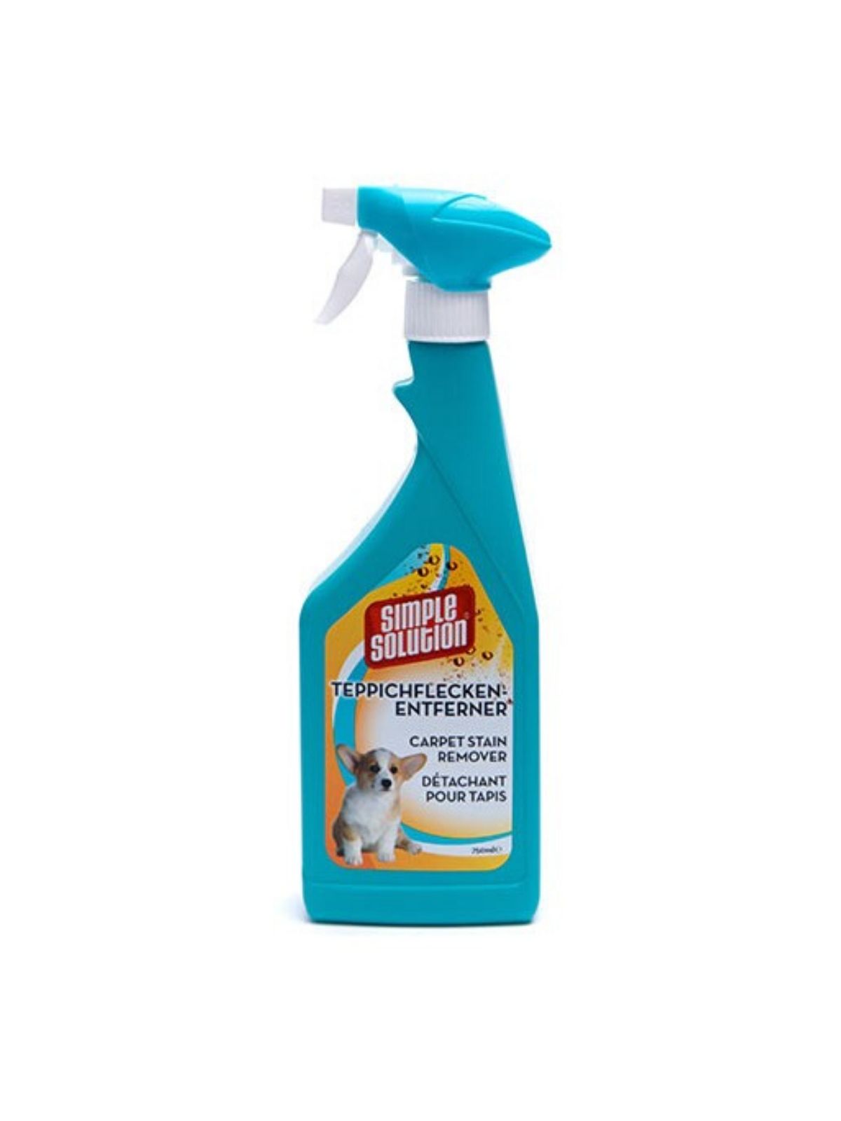 SIMPLE SOLUTION Carpet Cleaner OXY Orange - Enzymatický čistič na koberce - sprej, 750 ml
