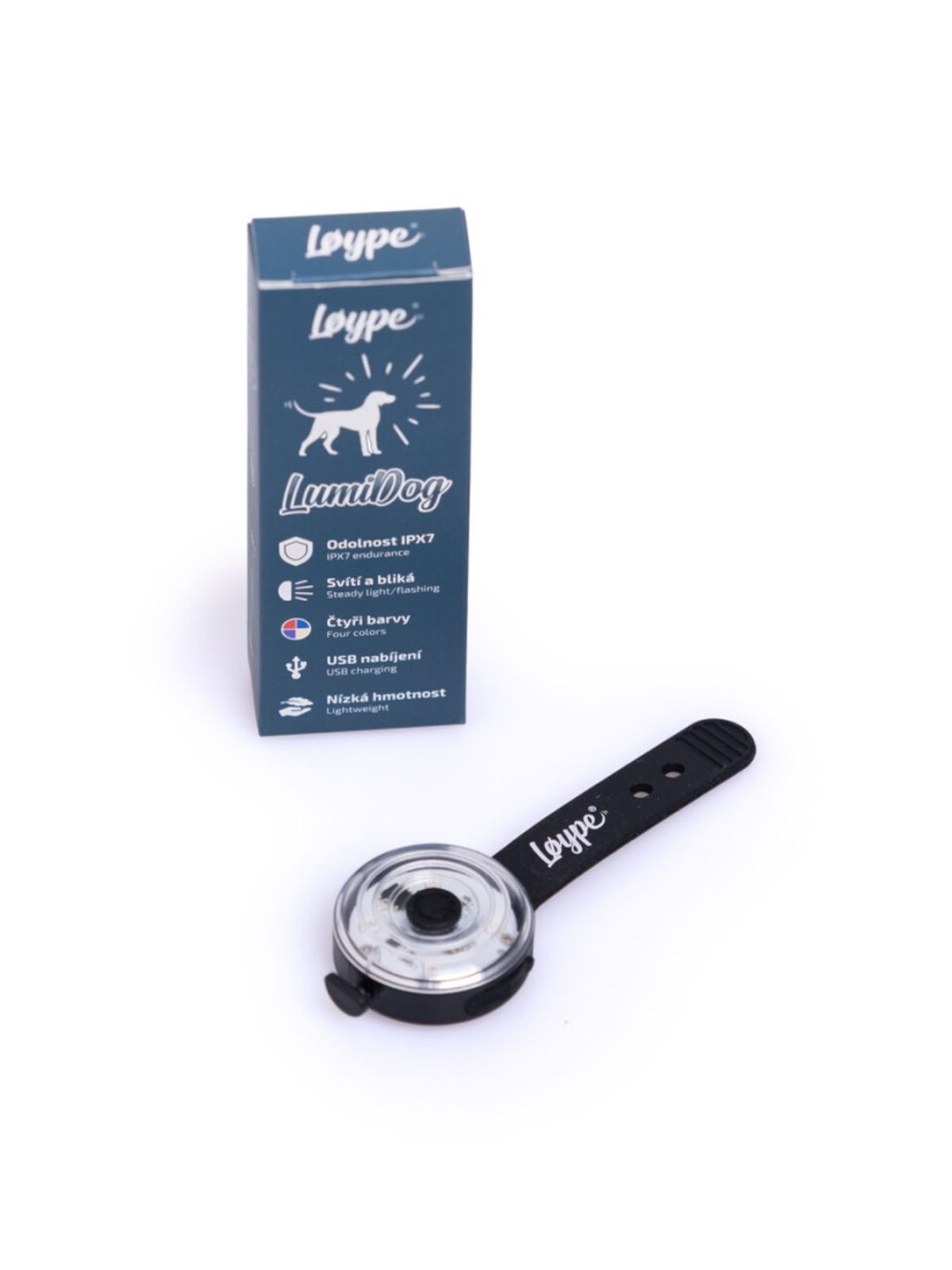 LOYPE svetlo na obojok LumiDog