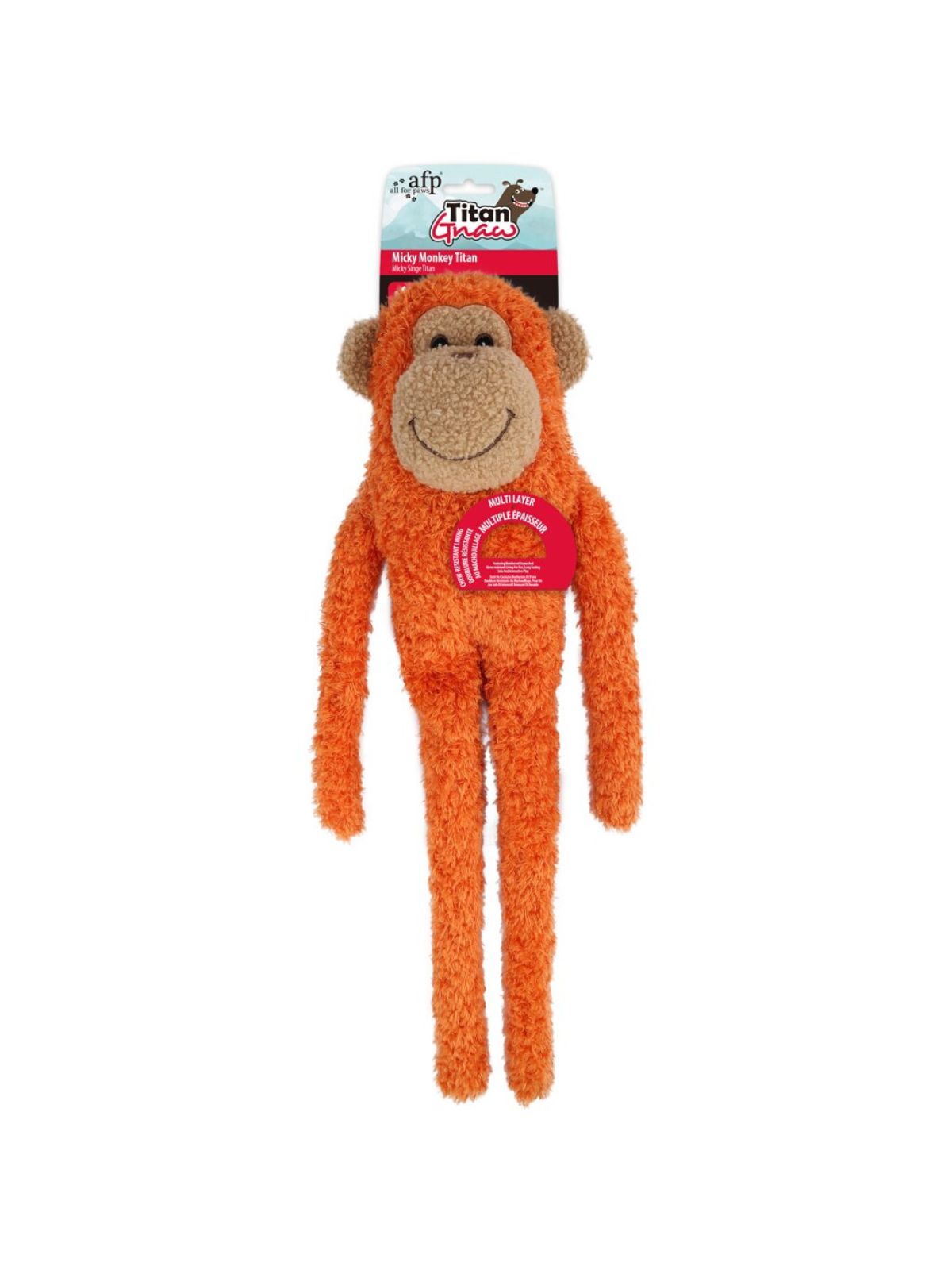 AFP hračka pre psa TITAN GNAW opička Mickey