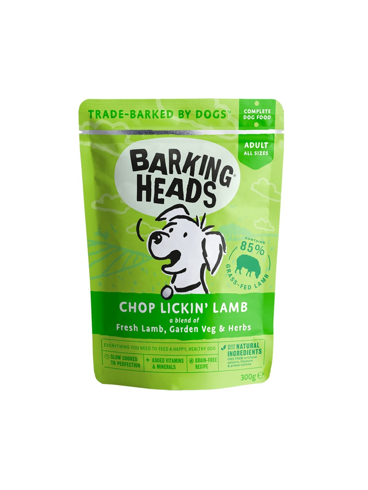 BARKING HEADS kapsička Chop Lickin’ Lamb 300 g