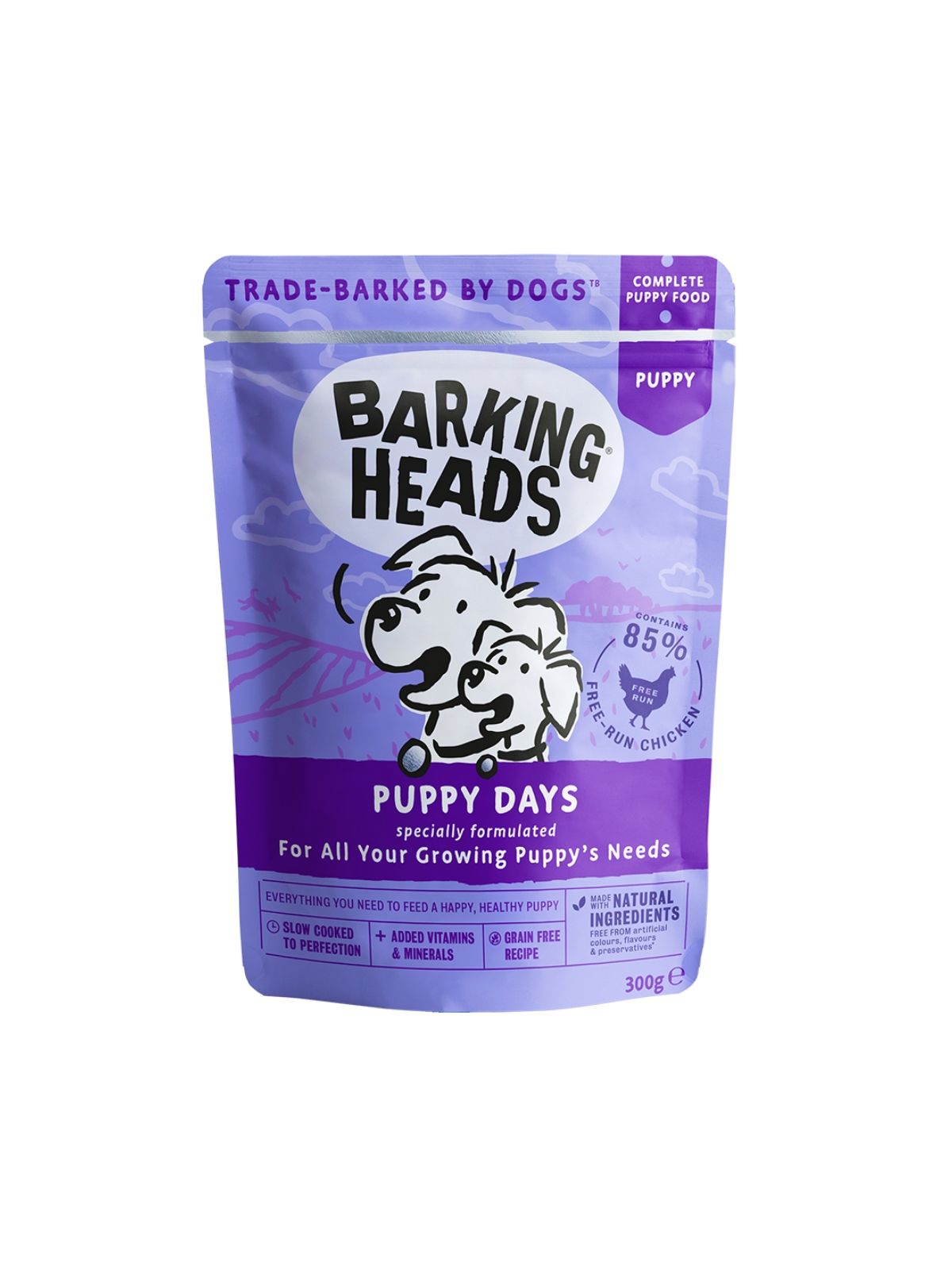 BARKING HEADS kapsička Puppy Days 300 g